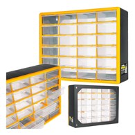 24-drawer plastic storage organizer