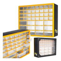 44-drawer plastic storage organizer