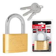 Brass hardened padlock 60mm BRASS-SERIES