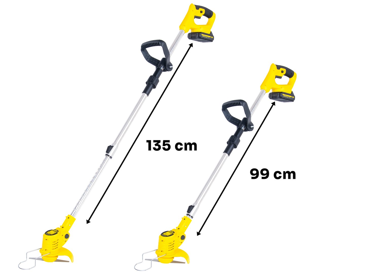 Podkaszarka akumulatorowa 2x2.0Ah 21V – zestaw XXL (1) 5