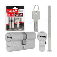 Lock cylinder insert 25/40 (nickel color)