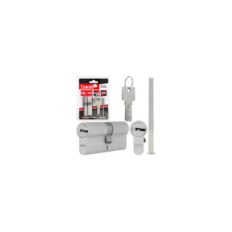 Lock cylinder insert 25/40 (nickel color)