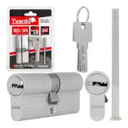 Lock cylinder insert 30/35 (nickel color)