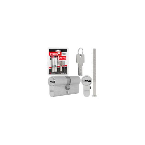 Lock cylinder insert 30/45 (nickel color)