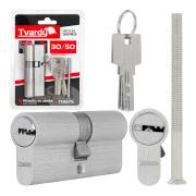 Lock cylinder insert 30/50 (nickel color)