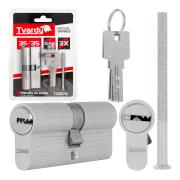 Lock cylinder insert 35/35 (nickel color)