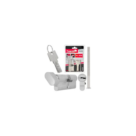 Lock cylinder insert with knob 30/30k (nickel color)