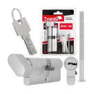 Lock cylinder insert with knob 30k/45 (nickel color)