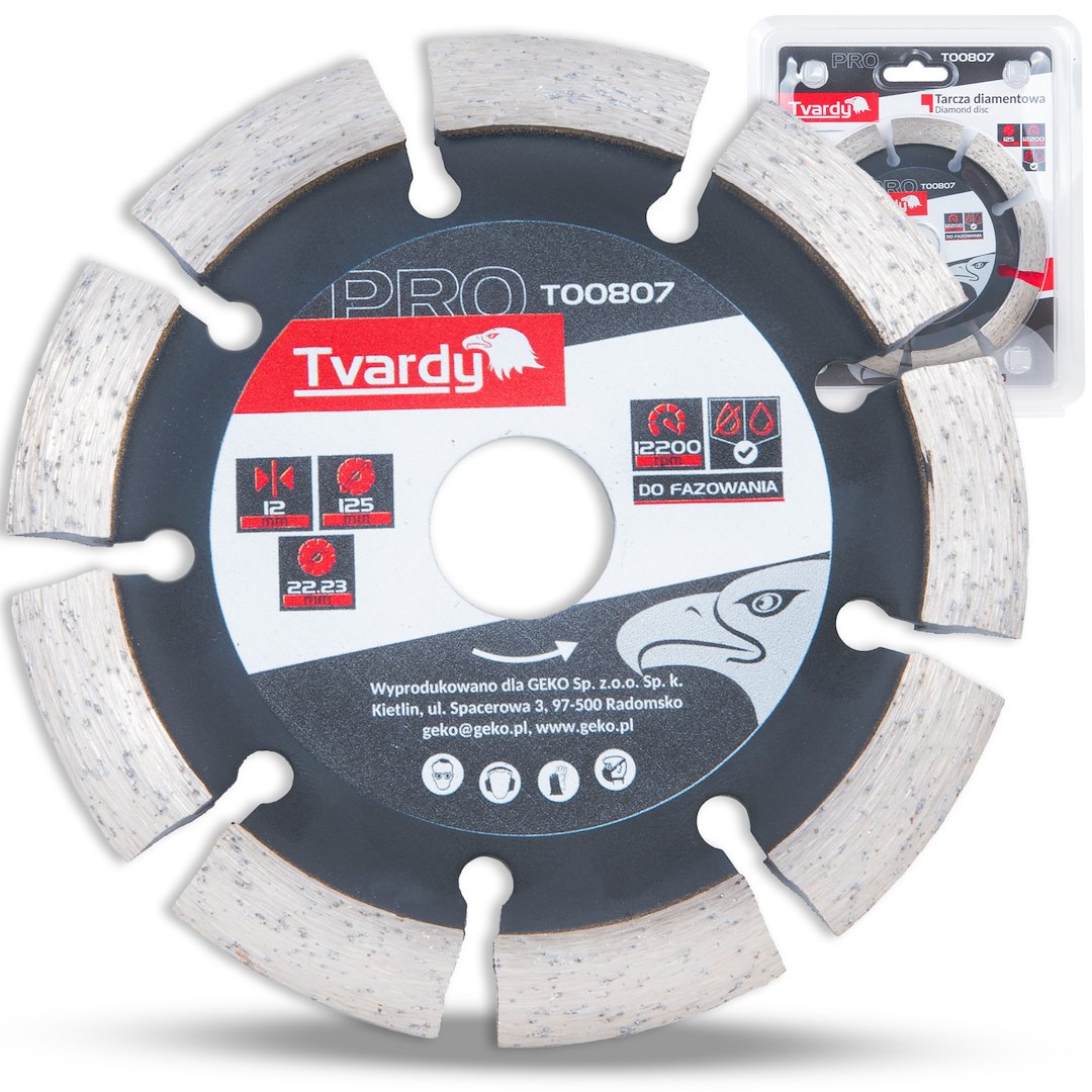 Diamond blade for crack chaser 125x12x22.23mm