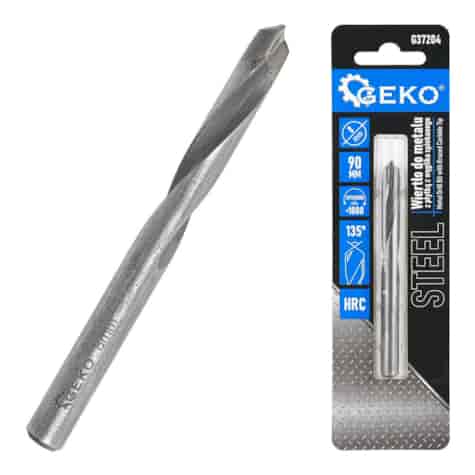 Metal Drill Bit with Brazed Carbide Tip- 8x90 mm