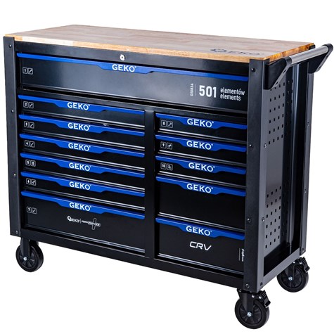 Tool Cabinet with Tools – 12 Drawers, 501 Pieces