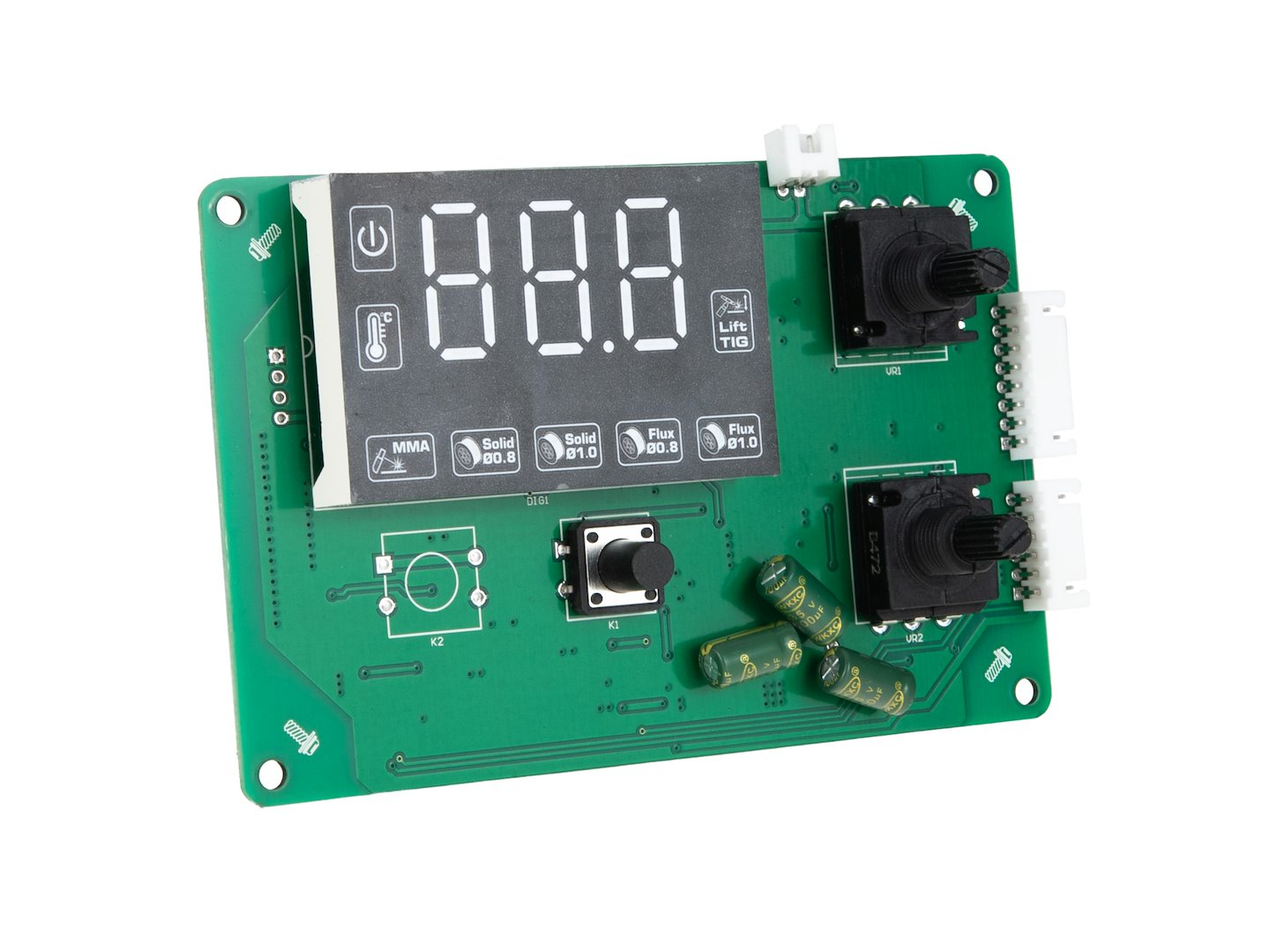 Priekšējais panelis PCB metināšanas mašīnai MIG/MAG/MMA 30-250A