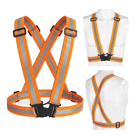 Reflective harness /orange