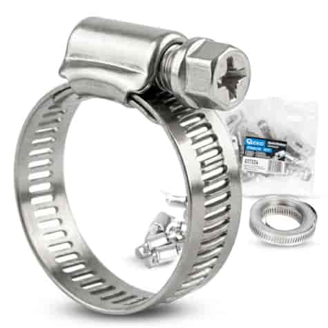 Hose clamp kit with 10 clamps 12.7mm x 3m