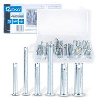 Zestaw sworzni z łbem i otworem 60el. (20)