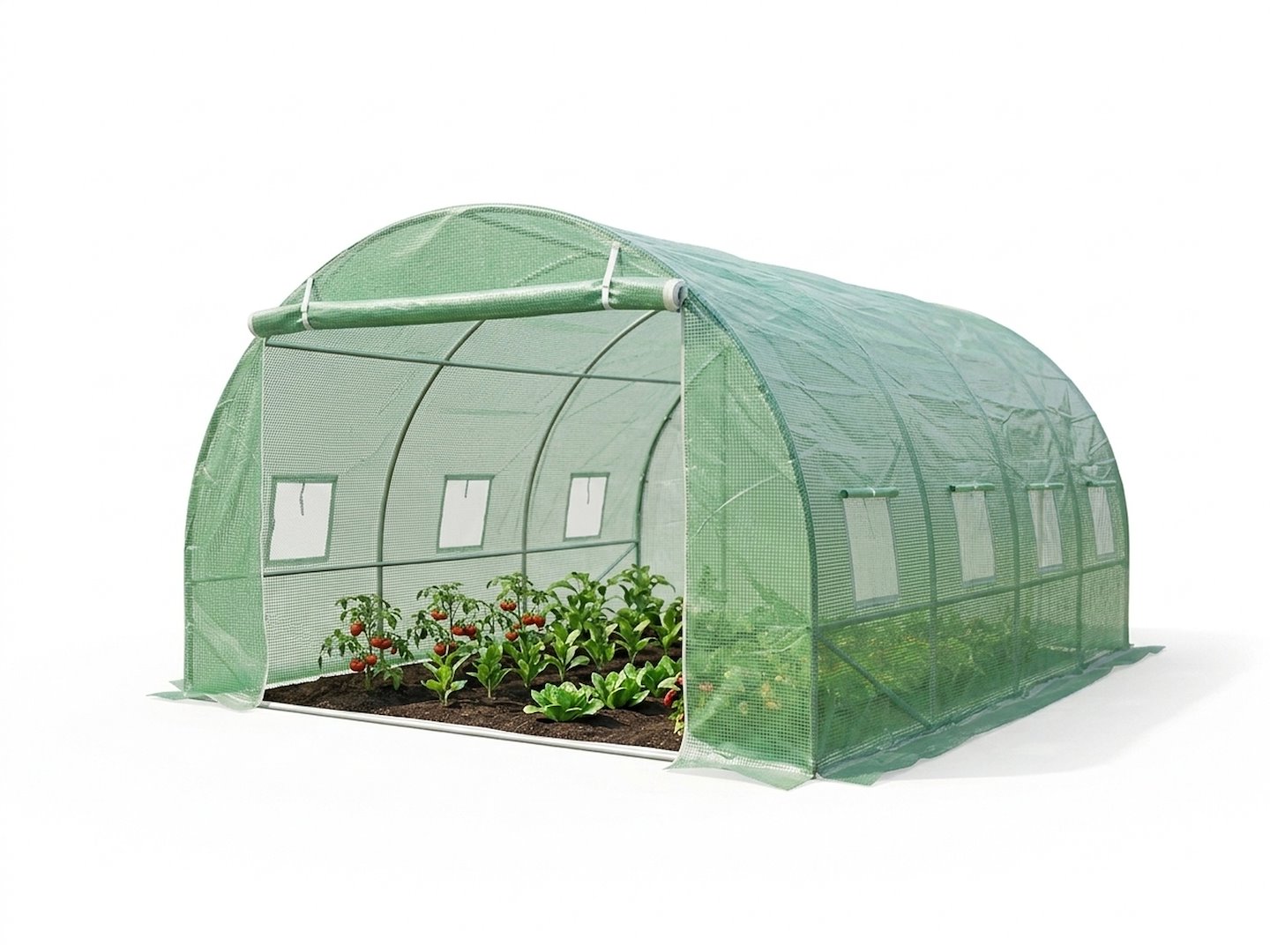 Szklarnia – tunel foliowy ogrodowy 3x4x2m UV (1) 1