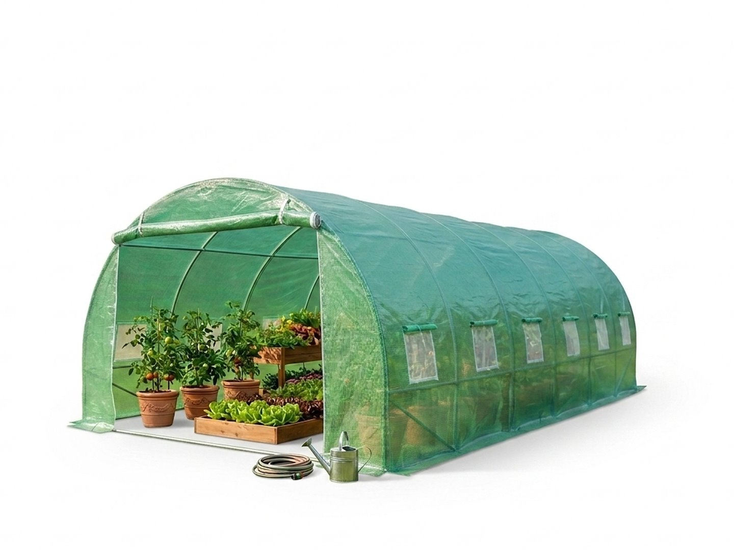 Garden greenhouse 3x6x2m UV