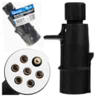 Wtyczka – wtyk do przyczepy typ  S  7PIN 24V (100)
