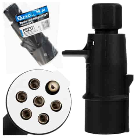 Trailer plug 7PIN 24V type  S 