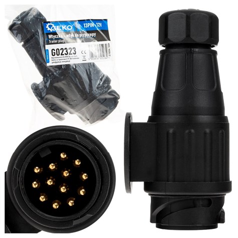 Wtyczka – wtyk do przyczepy 13PIN 12V (100)
