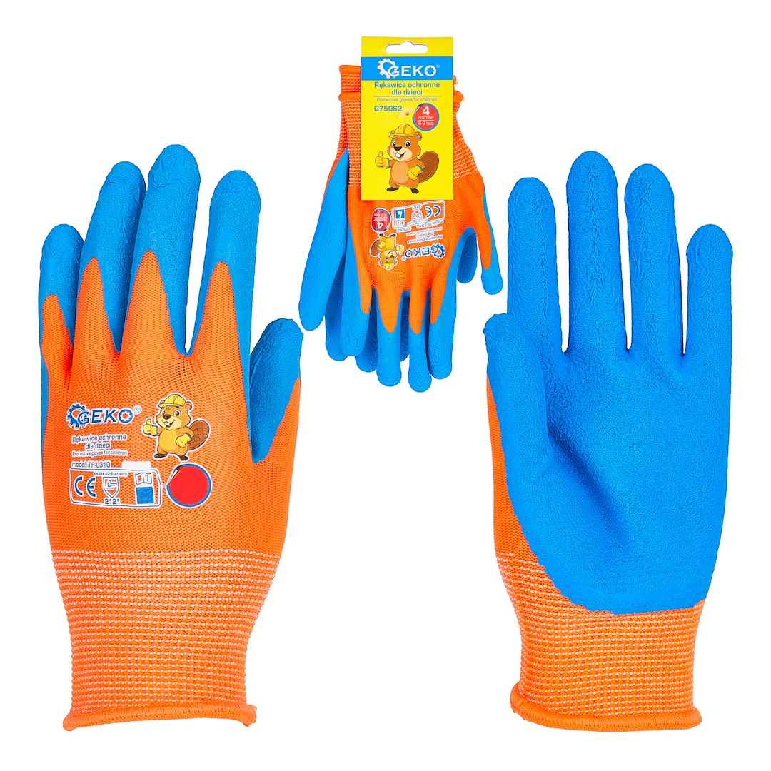 Kids’ Protective Gloves, Size 4 (Age 6-9)