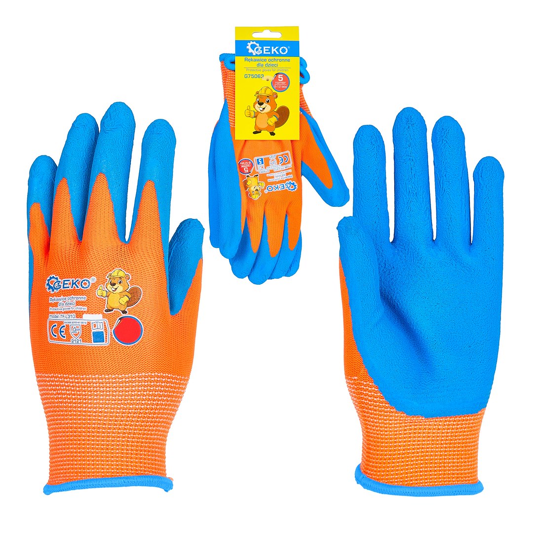 Kids’ Protective Gloves, Size 5 (Age 8-12)