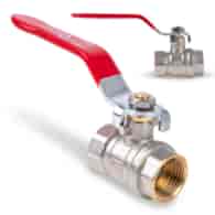 1/2  ball valve with choke /internal+internal thread