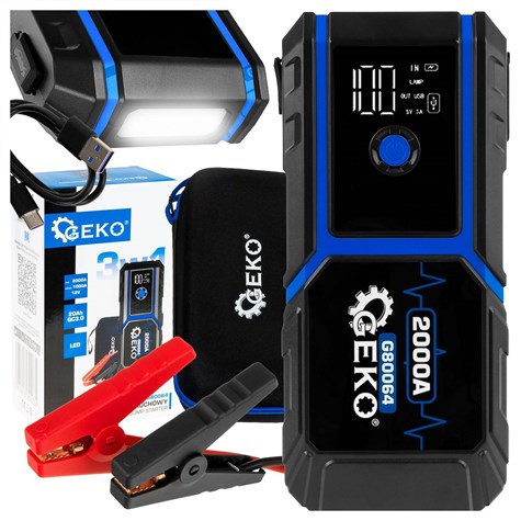 Urządzenie rozruchowe – JUMP STARTER 20000mAh 1000A LED QC3.0 12V (12)