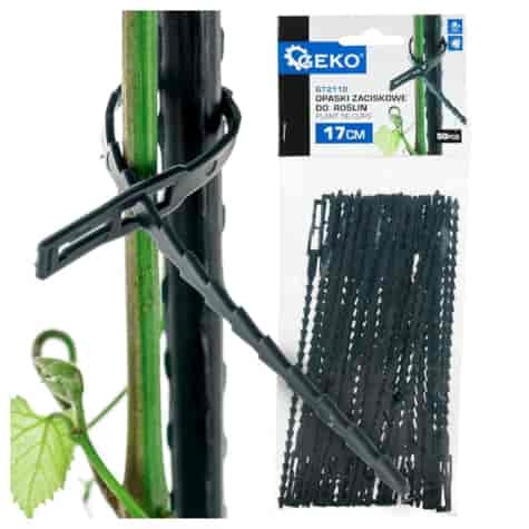 Opaski zaciskowe do  roślin 17cm- 50szt. (80)