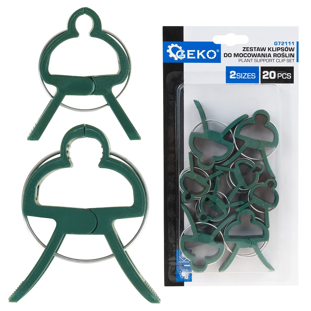 Plant Support Clip Set – 16pcs, 2 Sizes