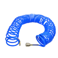 Air hose PE 5x8mm 15m with european quick connector