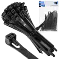 Reusable Cable Ties 7.5x150mm 100pcs.