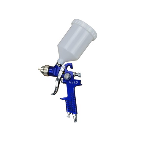 Spray gun HVLP 1,4 mm 600ml GEKO with a plastic tank