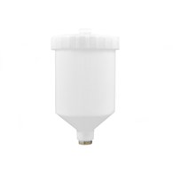 Plastic Cup for Air Spray Gun 600 ml Internal Thread