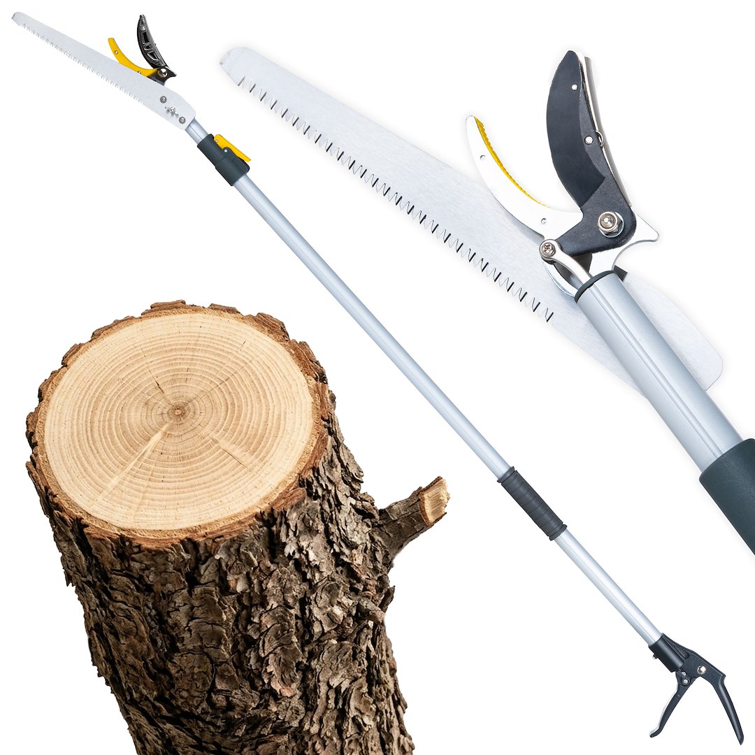 Telescopic Pole Saw and Pruner 1,37-2,2m