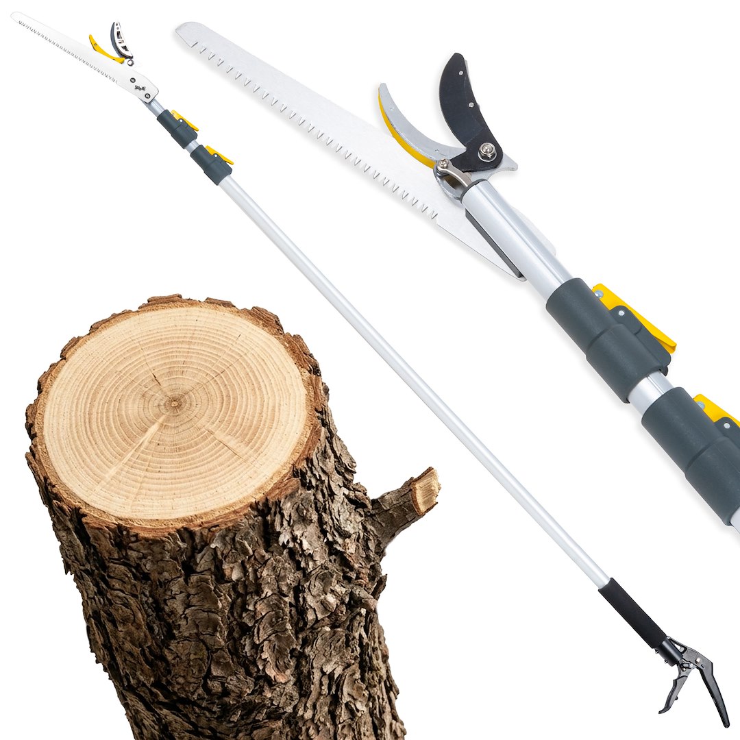Telescopic Pole Saw and Pruner 1,8-4m