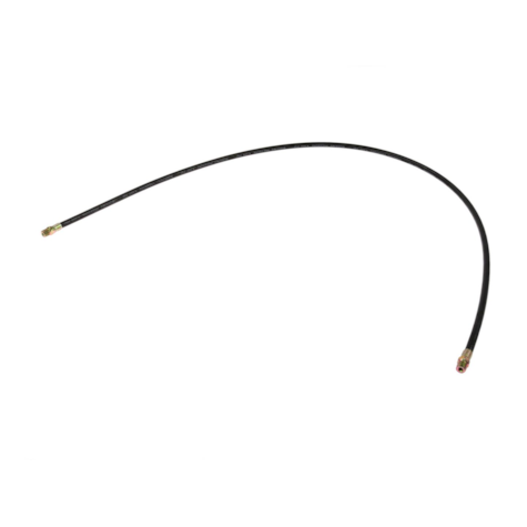Flexible High Pressure Grease Gun Rubber Hose 1000mm 1/8  BSPT