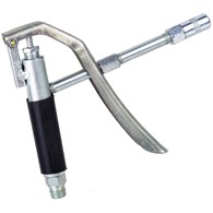 Pistol Grip Grease Gun Kit with Metal Pipe, Rubber Hose and Grease Coupler