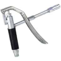 Pistol Grip Grease Gun Kit with Metal Pipe, Rubber Hose and Grease Coupler