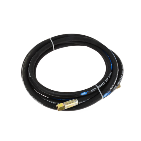 4m Braided Flexible Hydraulic Hose SAE 100 R2AT DIN-EN 853-2SN