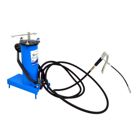 Foot Operated High Pressure Grease Pump 3L + 4m Hose