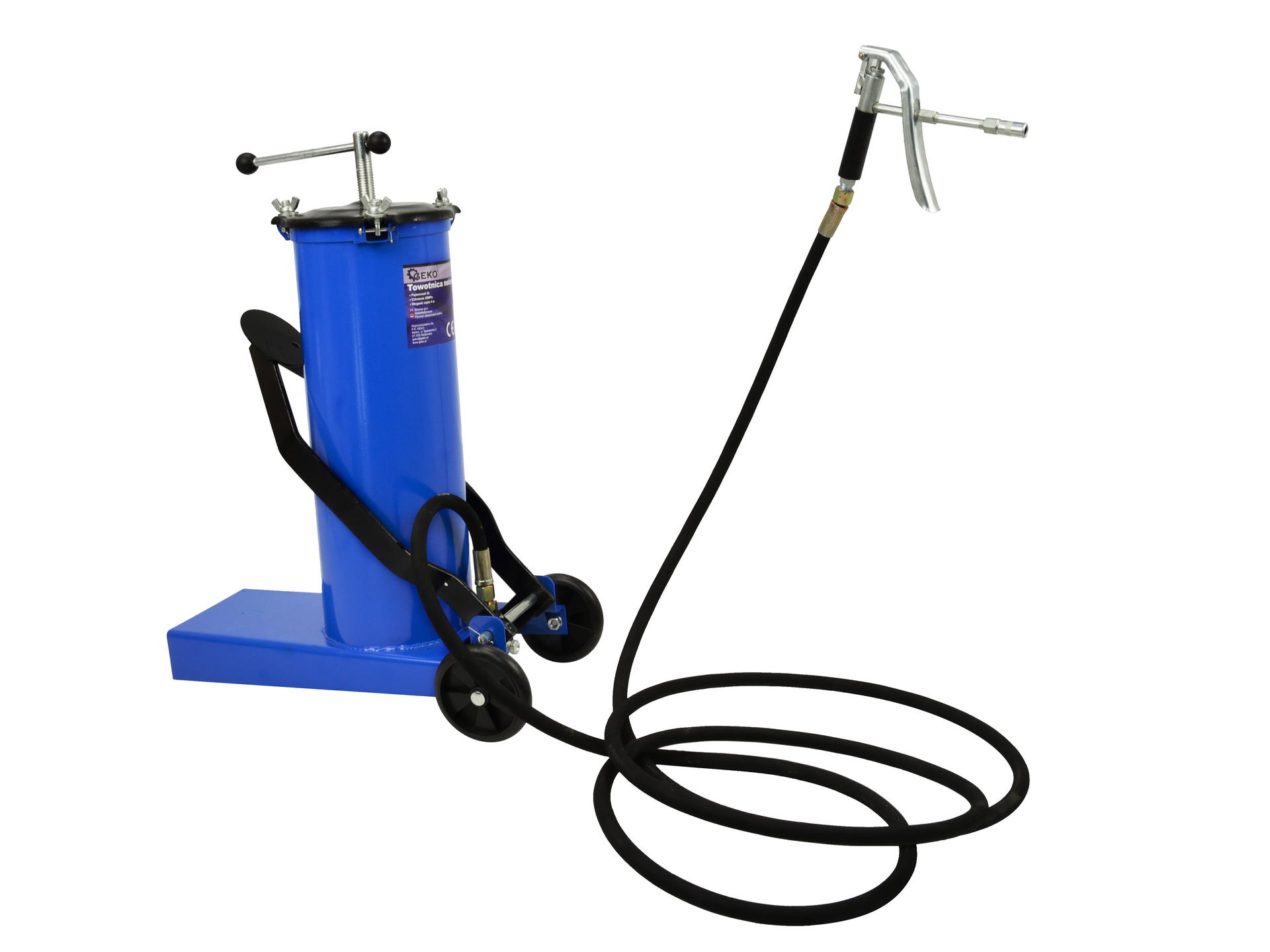 Foot Operated High Pressure Grease Pump 6L + 4m Hose