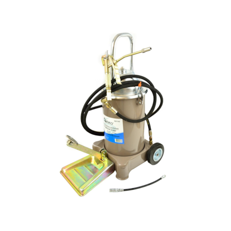 Foot Operated Grease Pump 12L + 4m Hose with Gun