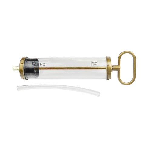 Oil Suction Gun Transparent with Hose 400ml