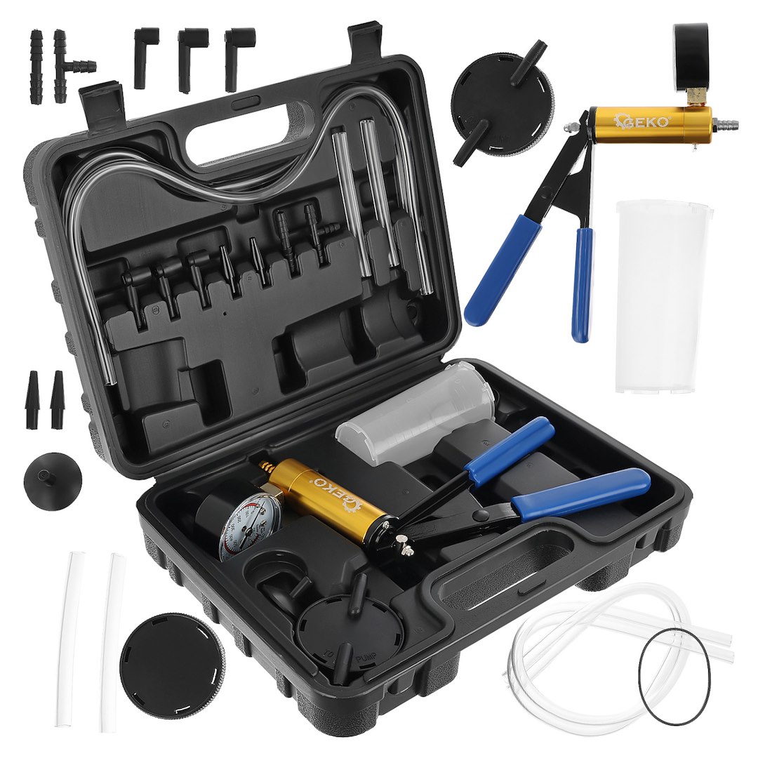 Handheld Vacuum Tester & Brake Bleeding Kit