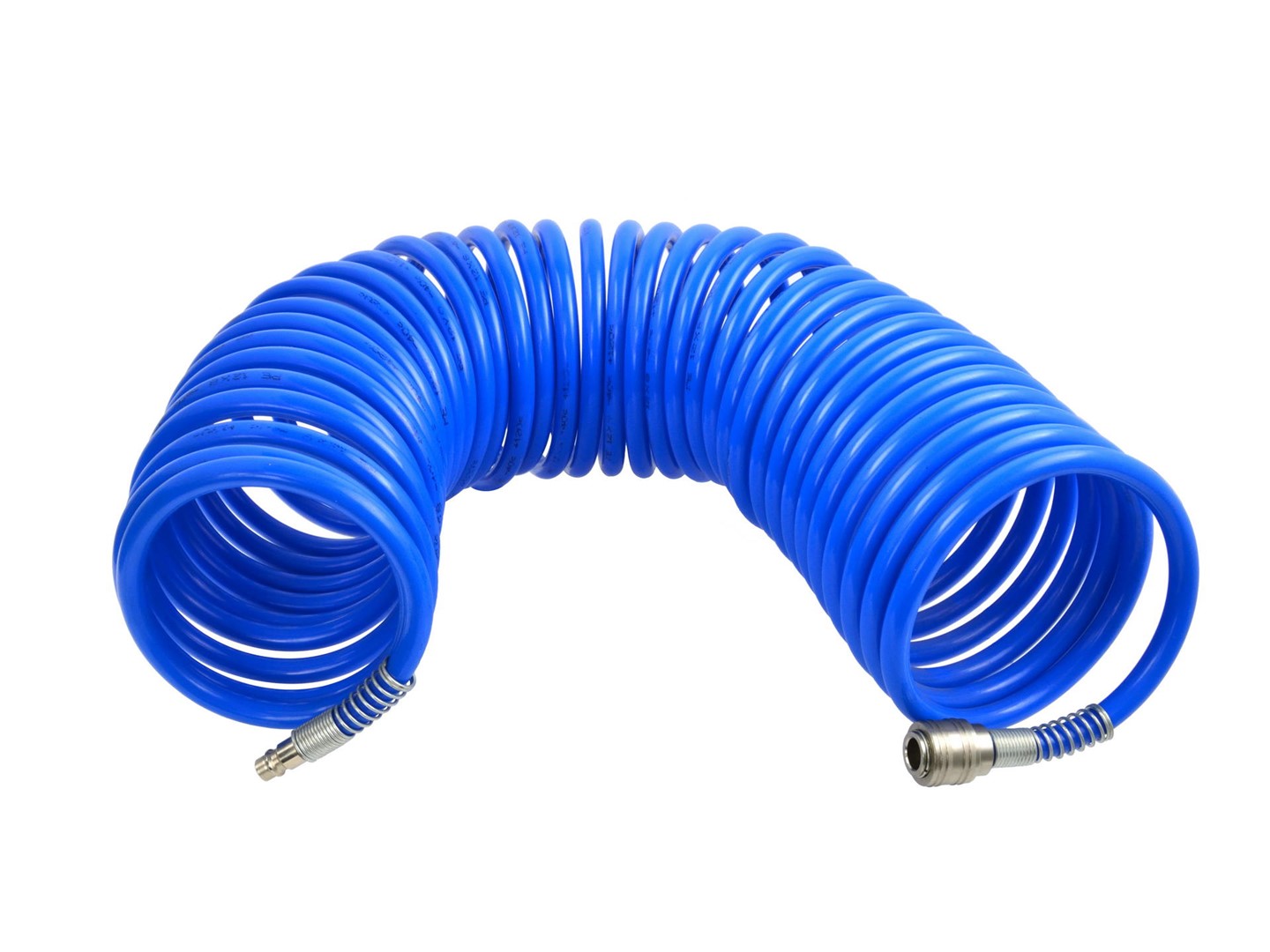 Air ring hose with EU quick connector PE 8x12mm 10m