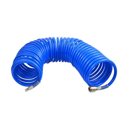 Air ring hose with EU quick connector PE 8x12mm 15m