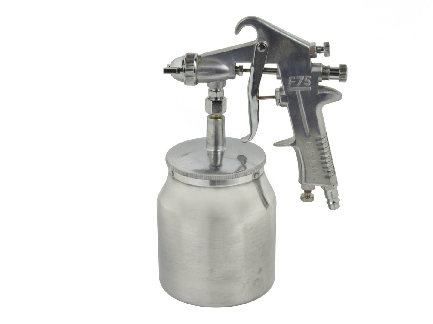 Spray gun  750cc cup with lower tank