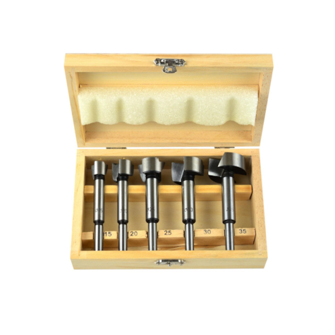 5pcs Centre Bit Set 15-20-25-30-35mm