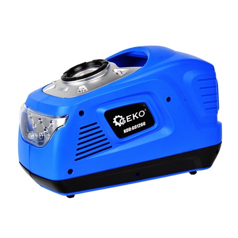 100W Mini Air Compressor 12/230V with Flashlight